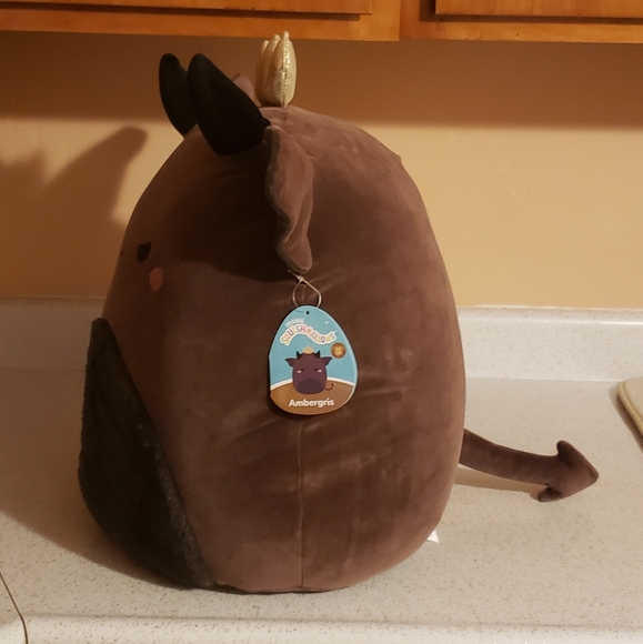 ULTRA RARE❗ - Gold Tag❗  NWT Squishmallows Ambergris the Goblin King - 16 inches - Picture 3 of 9